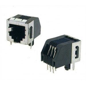 Mod Socket RJ12 Pcb R/A 6P/6C 6-CONTACT 5555140-1
