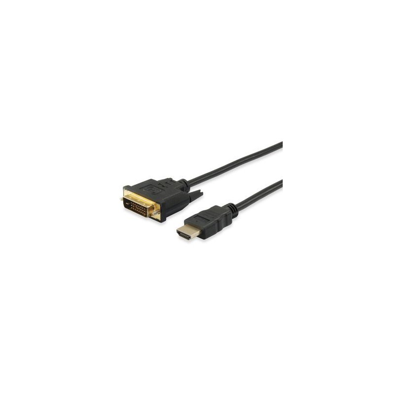 Equip 119322 Cable, HDMI to DVI 2M Black