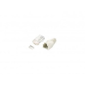 EQUIP 121175 Connector, CAT6E RJ45 UTP + Boot