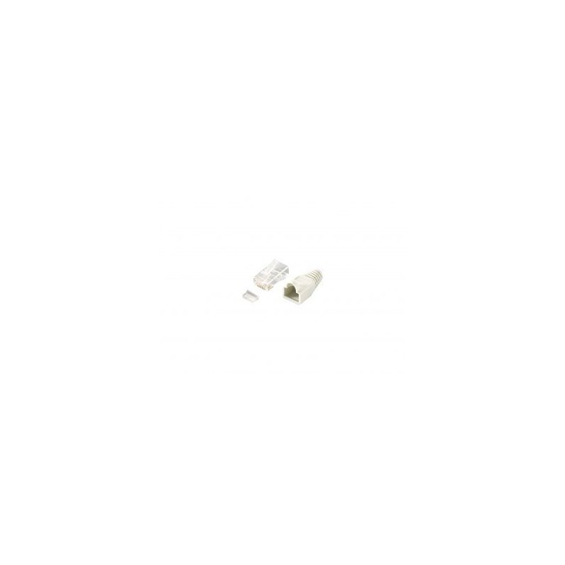 EQUIP 121175 Connector, CAT6E RJ45 UTP + Boot