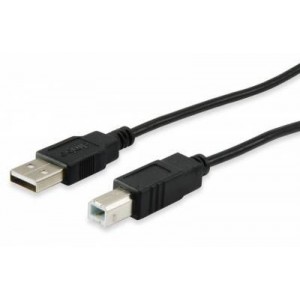Equip 128860 USB 2.0 Printer Cable 1.8m - Black