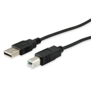 Equip 128863 USB 2.0 Printer Cable 1m - Black