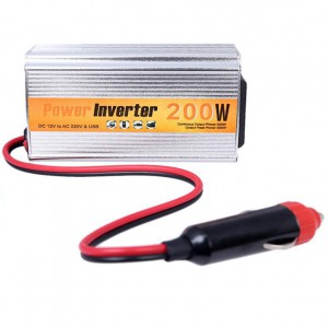 200W DC to AC Power Inverter - Car Cigarette Lighter Charger