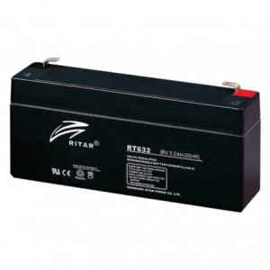 BATTERY SLA 6V 3.2AH 134x35x61mm RT632