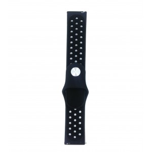 Fitbit Versa Multi-colour Silicone Watch Strap -Black