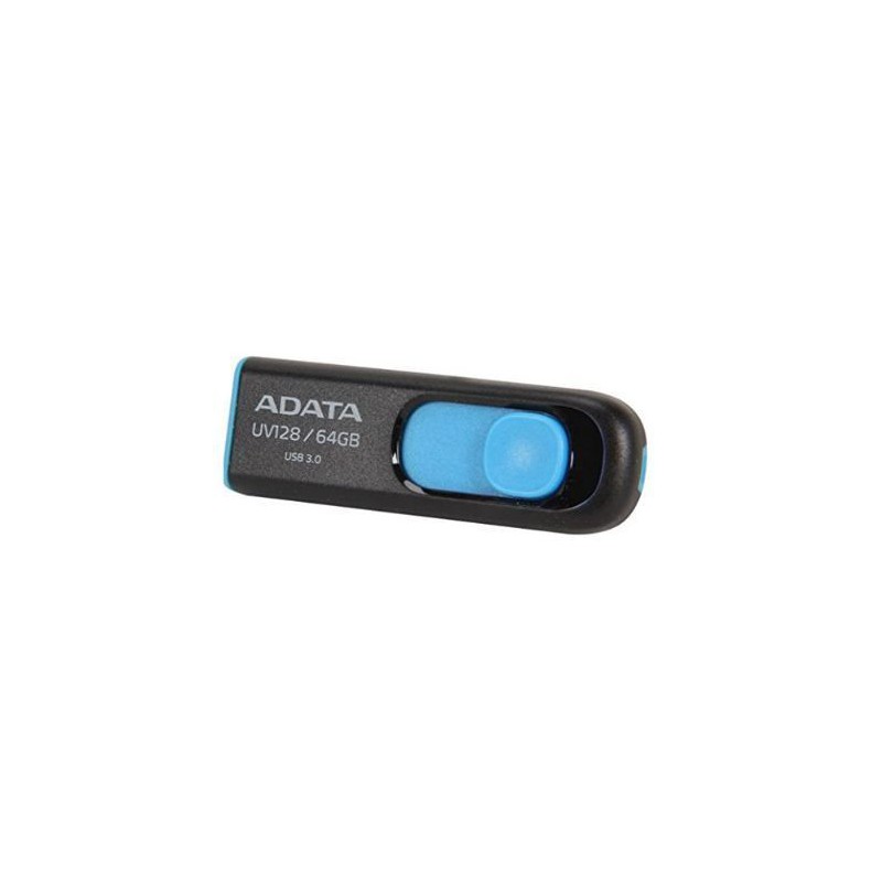 Adata AUV128-64G-RBE 64GB USB3.0 Flash Drive - Black/Blue