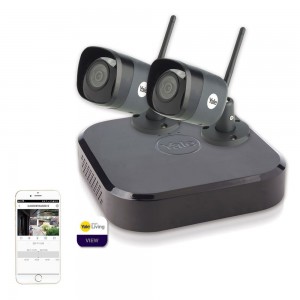 Yale SV-4C-2DB4MX Smart Home Wi-Fi 4 Channel 2 Camera CCTV Kit