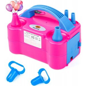 Electric Portable Dual Nozzle Balloon Pump