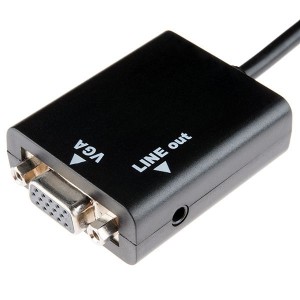 HDMI to VGA with Audio Adapter 