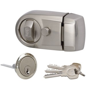 Yale P-Y3-SN-SN-60SA Y3 Nightlatch – Satin Nickel Finish