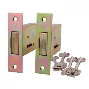 Yale YDY2528/2 5 Lever Security Gate Lock Duo KA