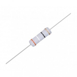 2W 0E1 Ohm 5% Round Wirewound Resistor WR200S-0E1-J-BP