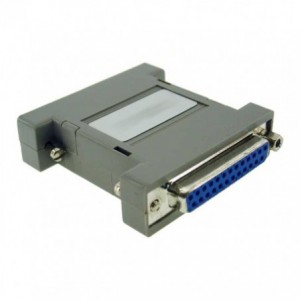 D-SUB 25W Plug To Sock Surge Protector / Gender Changer SP-25MF