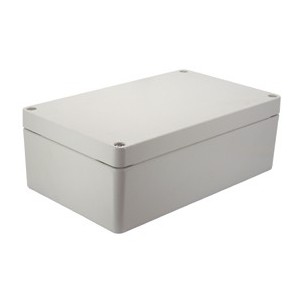ALUMINUM IP66 ENCLOSURE GREY 240x160x100mm TBA