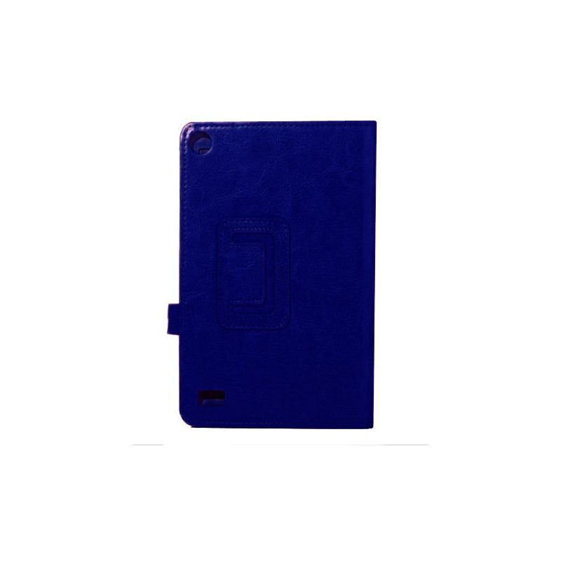 Kindle Fire HD7 2017 Foldable Leather Case Cover - Blue