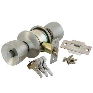 Yale 40CY3-5716-3101 Tulip Cylindrical Knobset - Satin Silver 
