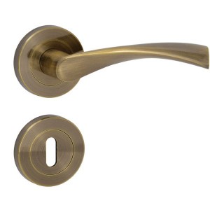 Yale R-A016-QE-09-01 Milano Handle Antique Brass 