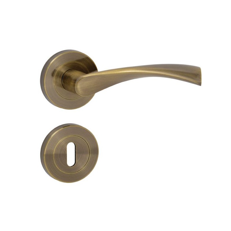 Yale R-A016-QE-09-01 Milano Handle Antique Brass 