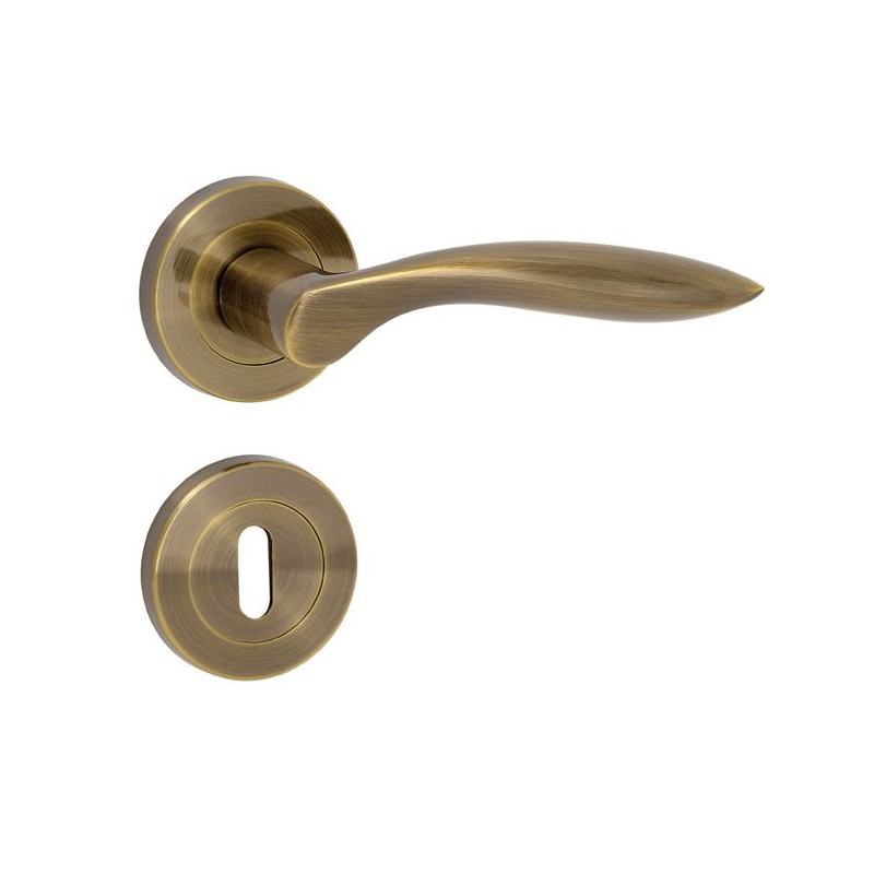 Yale R-A027-QE-09-01 Apollo Handle Antique Brass 