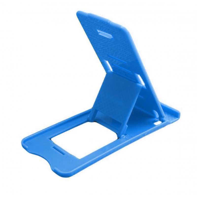 Universal Adjustable Mobile Phone Holder Stand - Blue