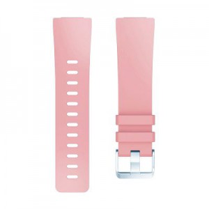 Fitbit Versa Silicone Watch Strap (Large) -Salmon Pink