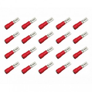 2.8mm RED PRE-INSULATED PUSH-ON TERMINAL - 1K/BAG FDD 1.25-110(8)