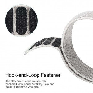 Fitbit Versa Woven Nylon Watch Strap -White