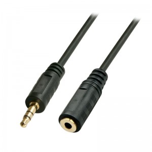Stereo 3.5mm Male to Female Jack  - 5M