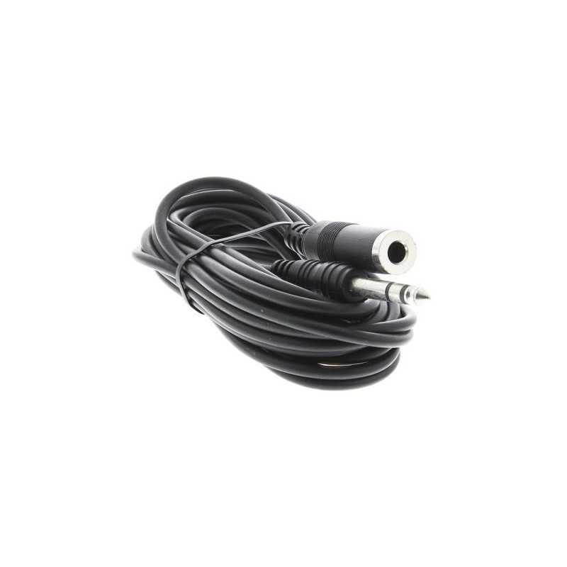Stereo 3.5mm Male to Female Jack  - 5M