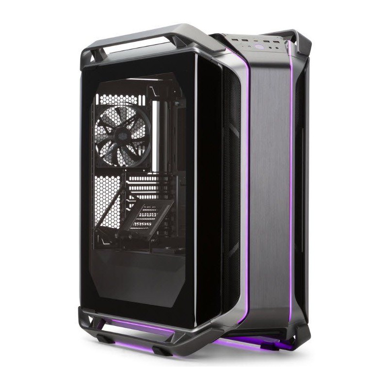 Cooler Master MCC-C700M-MG5N-S00 Cosmos Grey, Black & Silver XL-ATX Desktop Chassis with Tempered Side Window