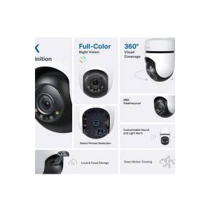 TP-LINK Tapo 1080P Pan Tilt WIFI 2PACK