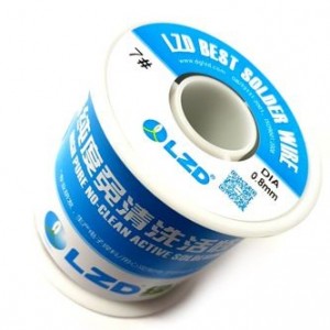 LEAD FREE SOLDER WIRE 0.8mm 63/37 HIGH TIN CONTENT - 500g 7-0.8MM