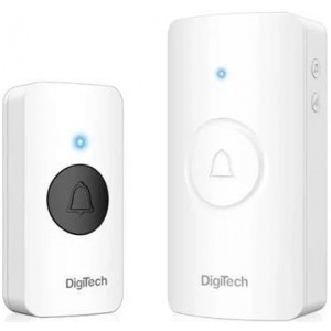 Digitech Wireless Doorbell 100M White