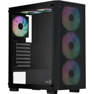 Aerocool Black Mid Tower Case 120MMFAN
