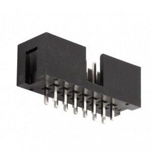 BOX HEADER 14W 2.54mm STR PCB - DEBULK DC3-14P