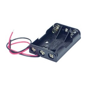 BATTERY HOLDER 3xAAA LEAD BK III BH-431-1A