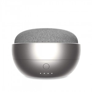 JOT Portable Battery Base for Google Home Mini - Silver