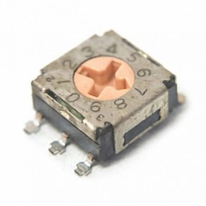 Rotary Switch Smd 10W R/CODE Red ERD610RM