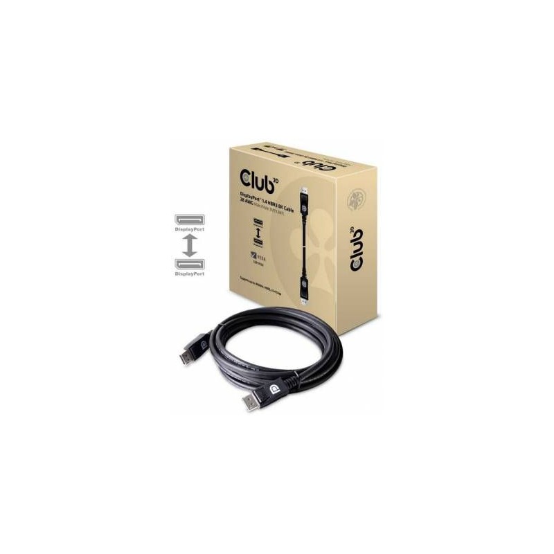 Club 3D CAC-1060-CLUB3D 3m Displayport 1.4 HBR3 8K Male-male Cable