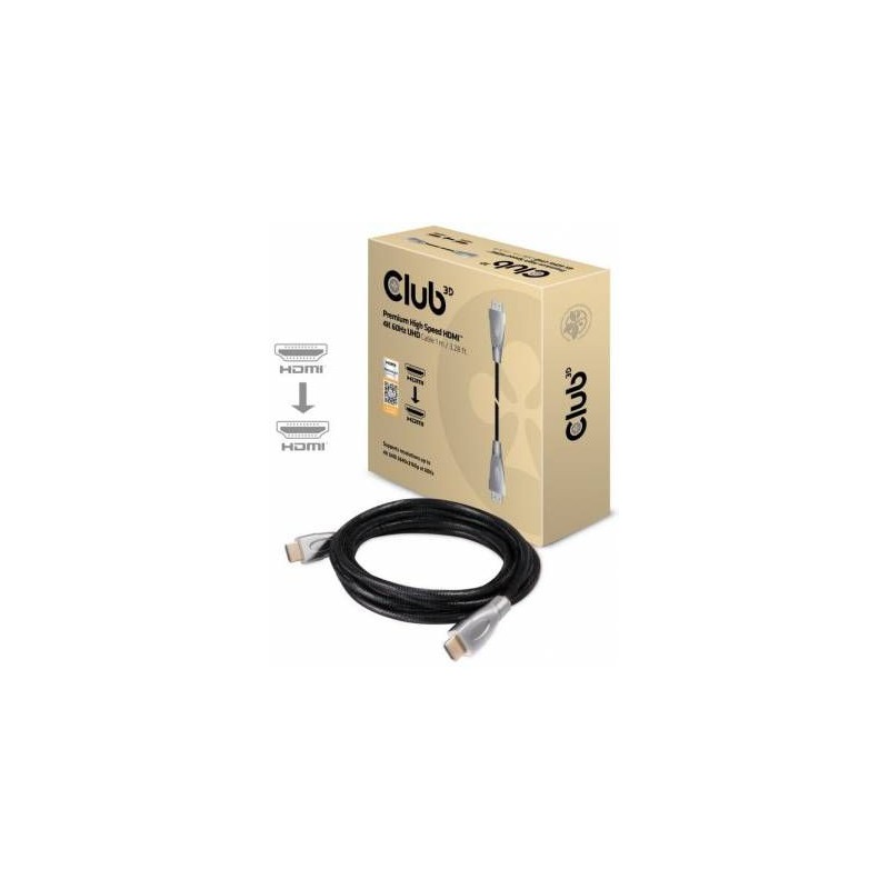 Club 3D CAC-1311-CLUB3D 1m Premium High Speed HDMI2.0 4k60hz UHD Cable