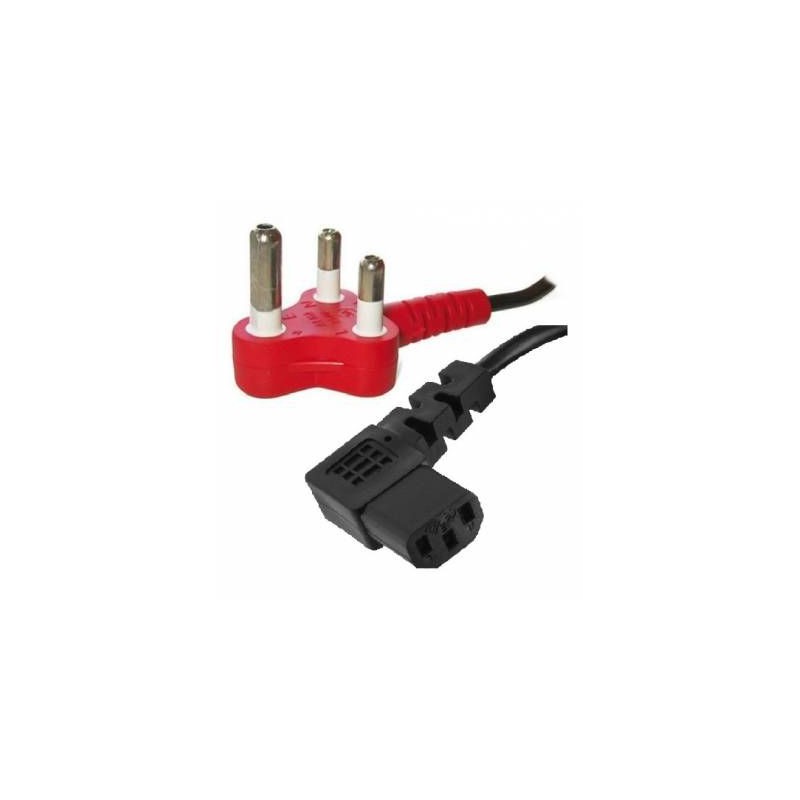 Unbranded CAB-PWR-1H-DR-1.8M Single Headed Dedicated Cable - Right Angle