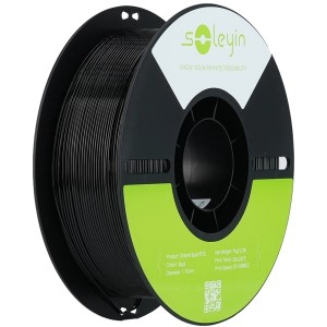 Soleyin Basic PETG Black_1.75_1KG_Black Neutral Tray