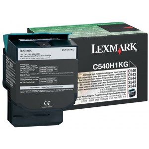 Lexmark LC540H1KG C54X X54X Black High Yield Return Programme Toner Cartridge