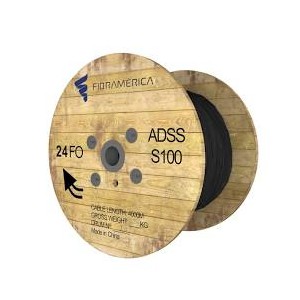 F-SM-ADSS-24 - 24 Core ADSS Fibre G652d 100m PE