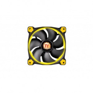 Thermaltake CL-F038-PL12YL-A Riing 12 High Static Pressure LED Radiator Fan - Yellow