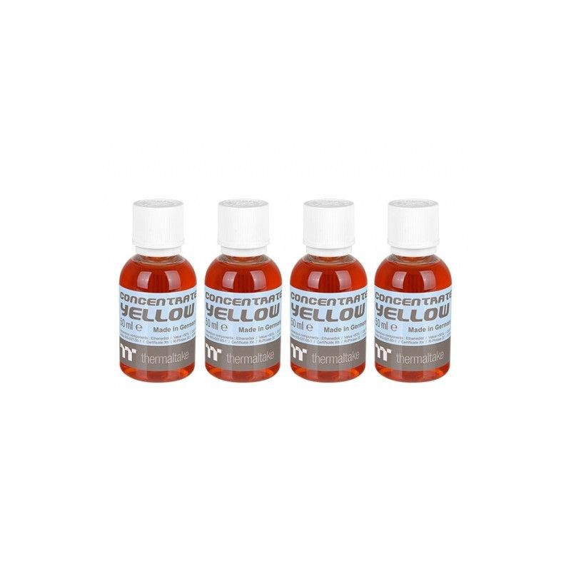 Thermaltake CL-W163-OS00YE-A  Premium Concentrate - Yellow (4 Bottle Pack)