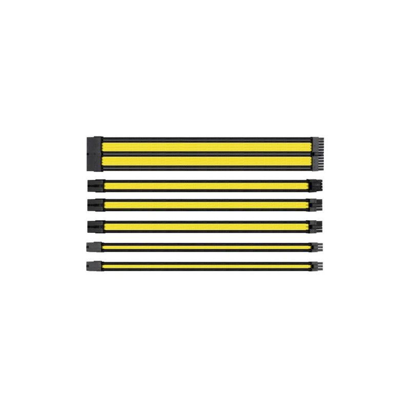 Thermaltake AC-047-CN1NAN-A1 TtMod Black / Yellow Sleeve Cable
