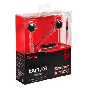 Thermaltake HT-ISF-ANIBBK-19 Isurus Pro Gaming Headset - Red