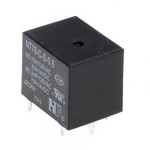 Relay Spdt 10A 5VDC Rect 5PCB MINI NT78CS10DC5V0.6