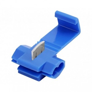 1.3-1.6mm Y-TYPE SPLICE TERMINAL IN-LINE BLUE STRIPPING KW5